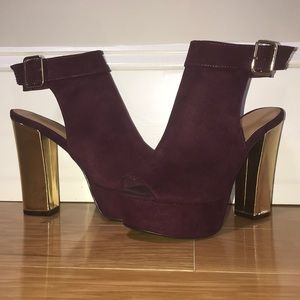 Charolette Russe platform heels 4.5”